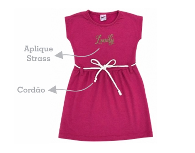 Vestido Ddn Infantil Manga Japonesa Moletinho