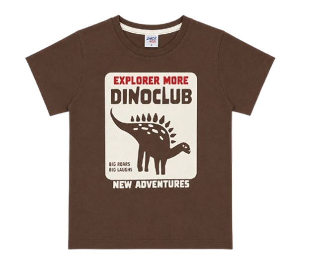Camiseta Zhor Infantil Masculina Manga Curta Malha