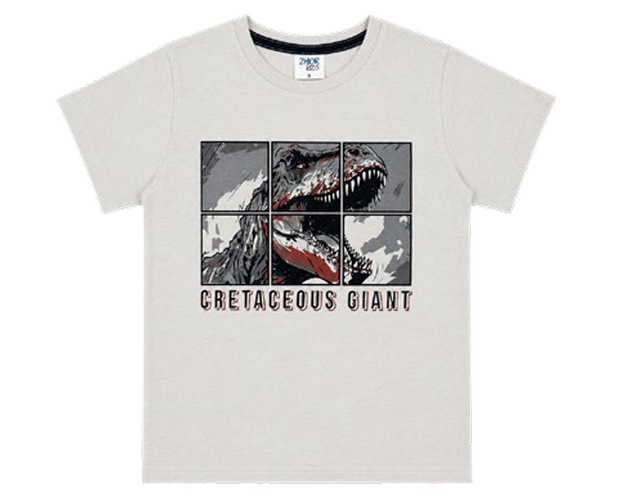 Camiseta Zhor Infantil Masculina Manga Curta Malha