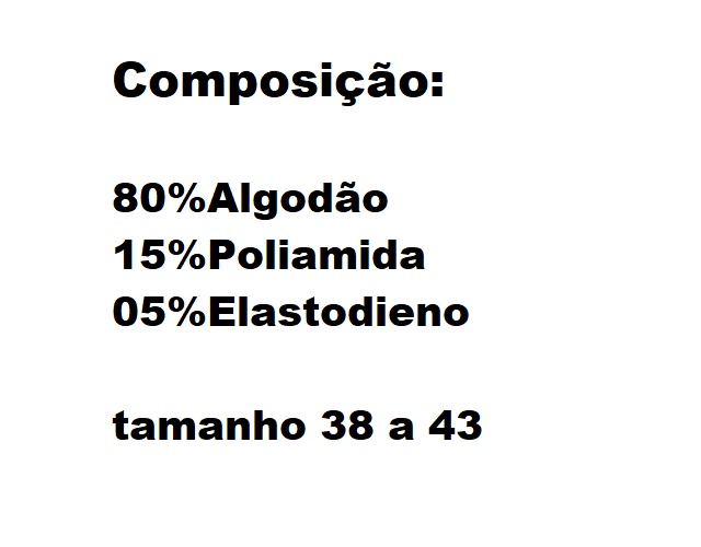 Meia Defender Adulto Masculina Algodão Cano Médio Desenho(c/3)