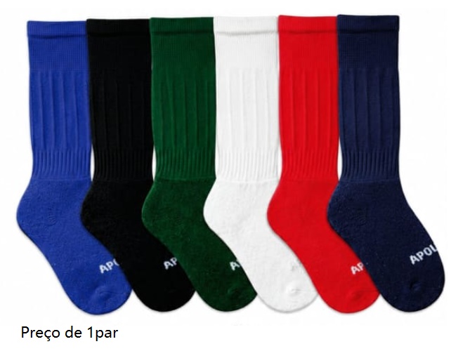 Meião Apollo Infantil Masculino Poliamida Futebol