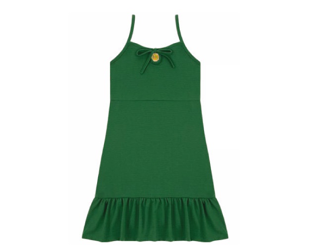 Vestido Jaki Juvenil Alça Malha Ana Bola