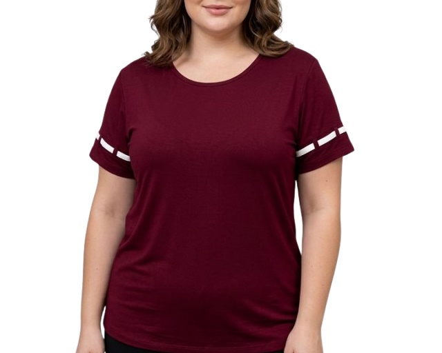 Blusa Vestbem Adulto Extra Grande Feminina Manga Curta Viscolycra