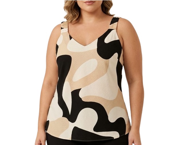 Blusa Armando Adulto Extra Grande Feminina Regata Duna