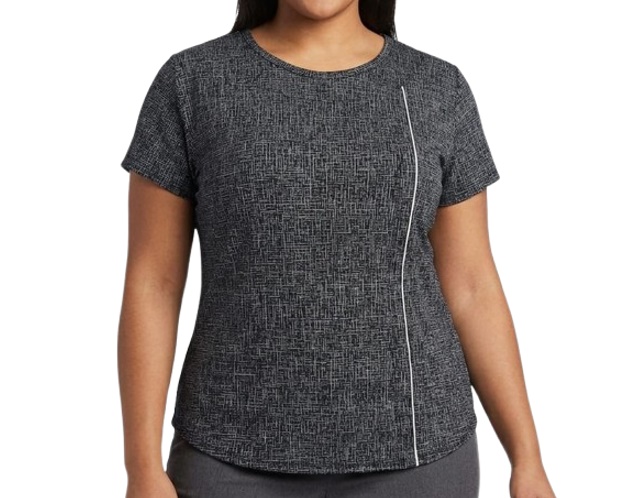 Blusa Sobmedida Adulto Extra Grande Feminina Manga Curta Viscolycra