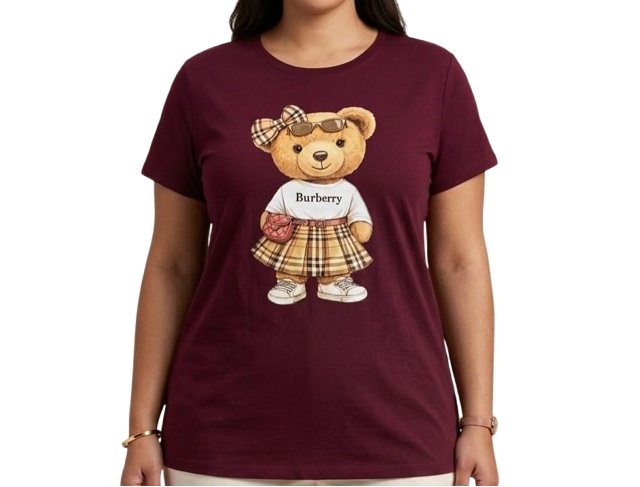 Blusa Armando Adulto Extra Grande Feminina Manga Curta Viscolycra