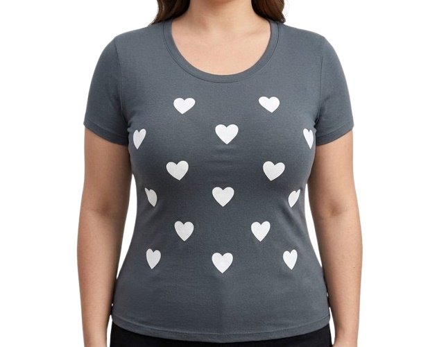 Blusa Sobmedida Adulto Extra Grande Feminina Manga Curta Viscolycra