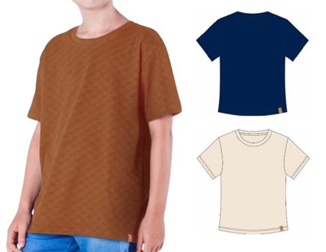 Camiseta Nk Juvenil Masculina Manga Curta Malha Texturizada