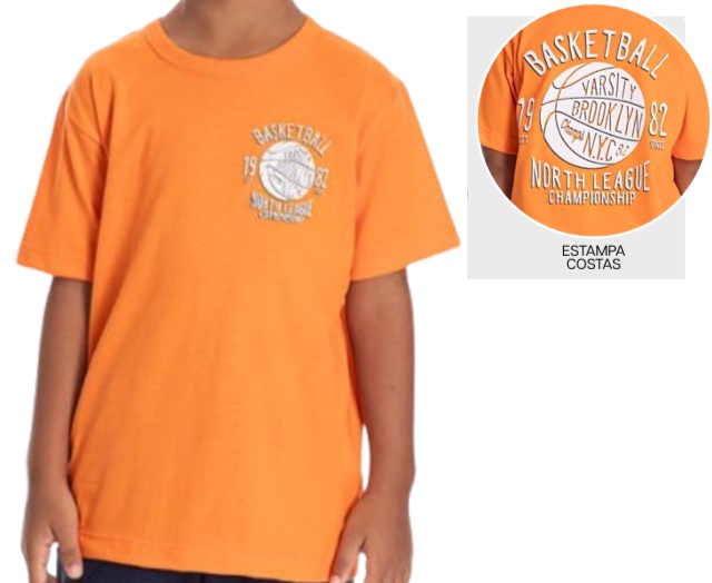 Camiseta Pimentinha Infantil Masculina Manga Curta Malha