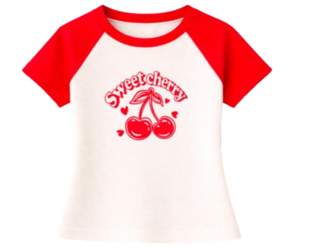 Blusa Kalele Juvenil Feminina Manga Curta Cotton