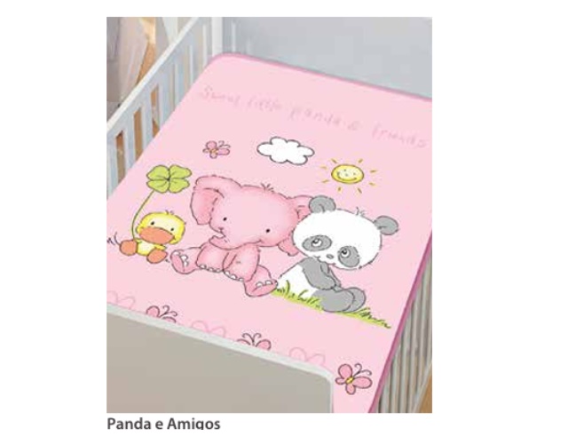 Cobertor Colibri Bebe Feminino Lepetit 0,80x1,10m