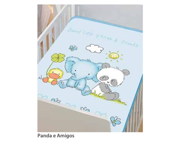 Cobertor Colibri Bebe Masculino Lepetit 0,80x1,10m