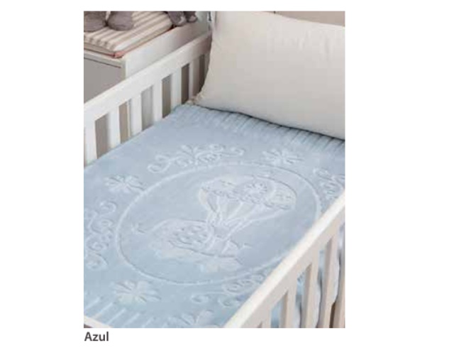 Cobertor Colibri Bebe Masculino Exclusive 0,80x1,10m