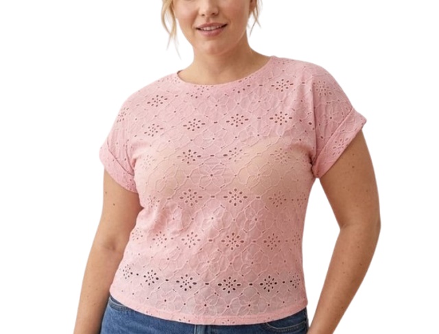 Blusa Armando Adulto Extra Grande Feminina Manga Curta Poliéster Lesi