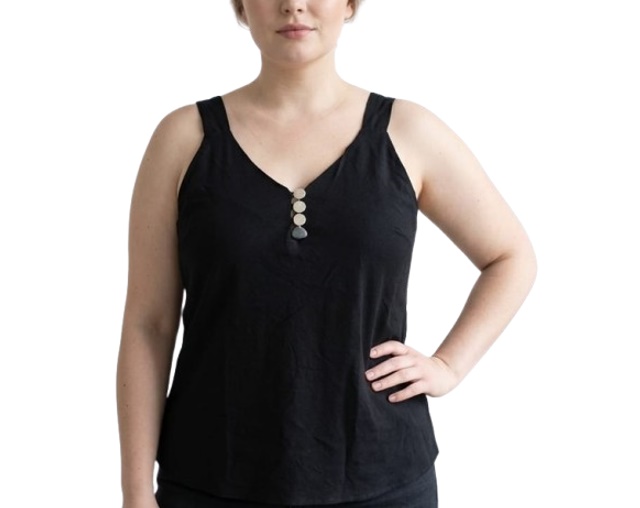 Blusa Armando Adulto Extra Grande Feminina Regata Viscose