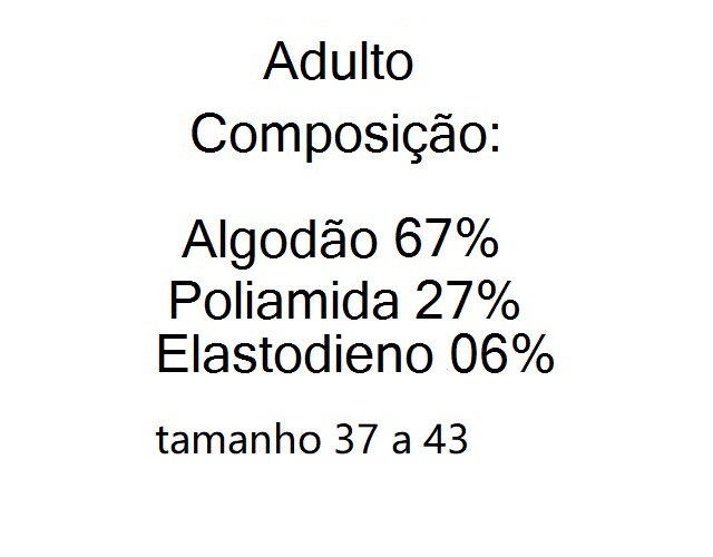 Meia Magic Adulto Algodão Sport Cano Longo (c/6)